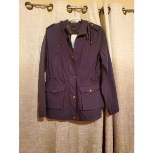 Even Society Cargo Jacket Dark Grey Size Large